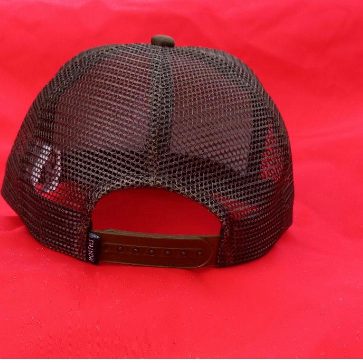 [SKU : NCAWH] topi lidah pendek pria jaring