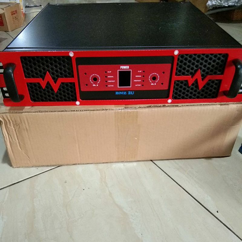 Bok 2U 2ch BNZ amplifier box 2U