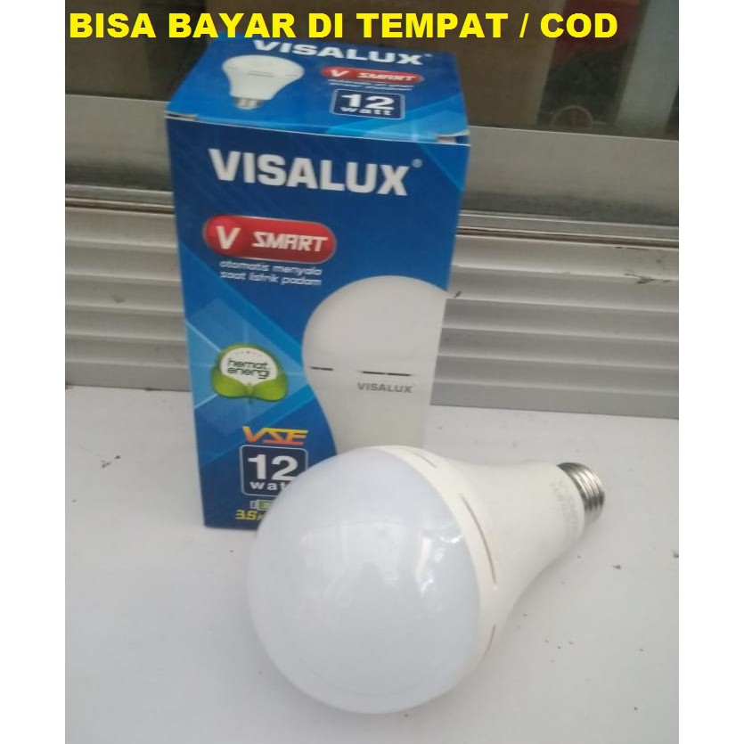 LAMPU VISALUX EMERGENCY 12 WATT / LAMPU V SMART