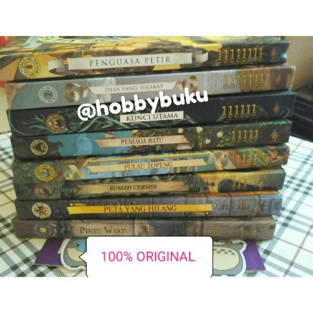 Paket ULYSSES MOORE (1-8) - P.D. Baccalario