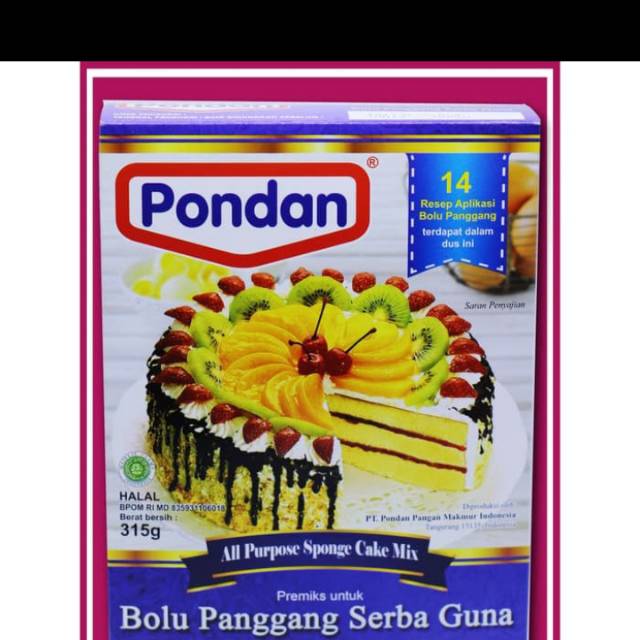 

PONDAN BOLU PANGGANG