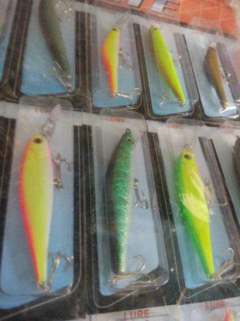 Umpan ikan ikanan 5cm,7cm, 9cm
