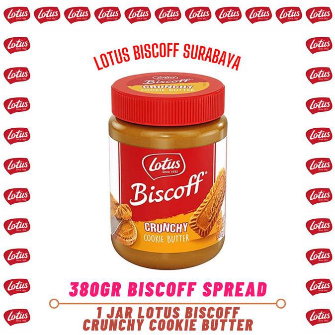 

Lotus Biscoff Spread Selai Crunchy Ukuran Besar 380 gram