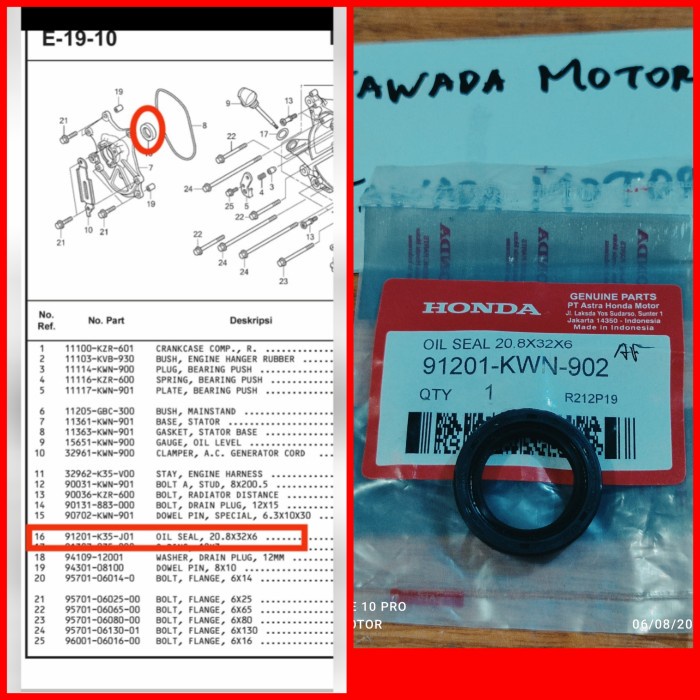 SIL SIL MAGNIT HONDA VARIO 125 150 ADV 150 PCX 125 150 160. BACA KET