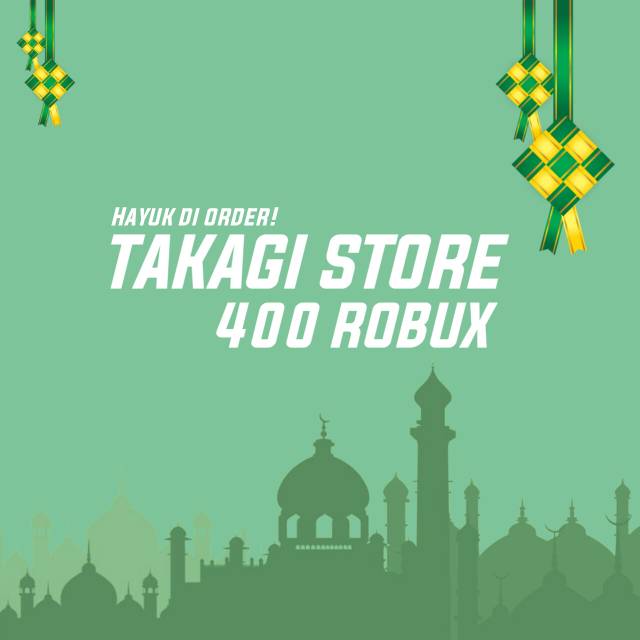 400 Robux Takagi Shopee Indonesia - 400 robux ?? ?????