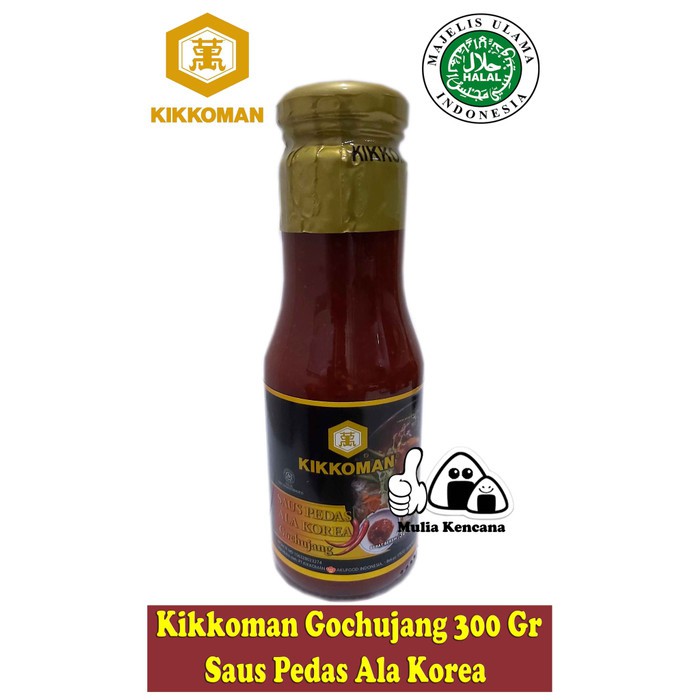 

KIKKOMAN GOCHUJANG BOTOL 300 GR / SAUS PEDAS ALA KOREA
