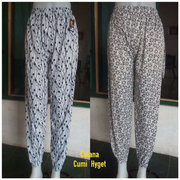 Celamis Celana Dalaman Gamis Perempuan / Legging Panjang Pendek Motif Wanita / Lejing Kulot Cewek / Leging HYGET