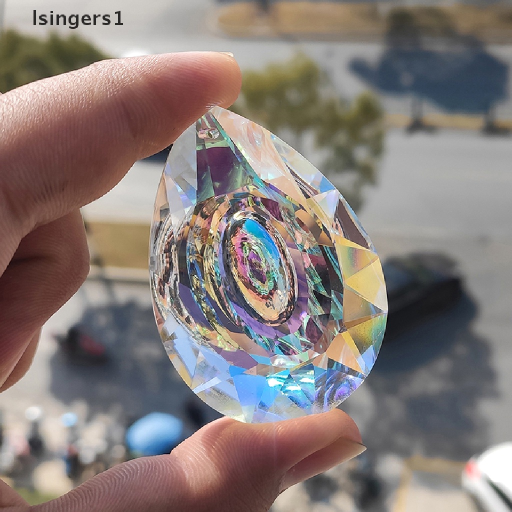 (lsingers1) Suncatcher Kristal Prisma Gantung Untuk Dekorasi Jendela