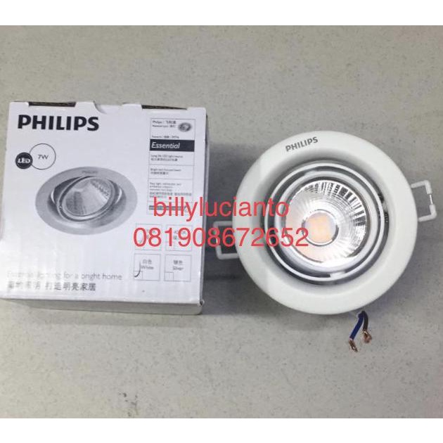 LAMPU PHILIPS SPOTLIGHT POMERON 7W 7WATT 7 W 7 WATT 59776 ORIGINAL - KUNING