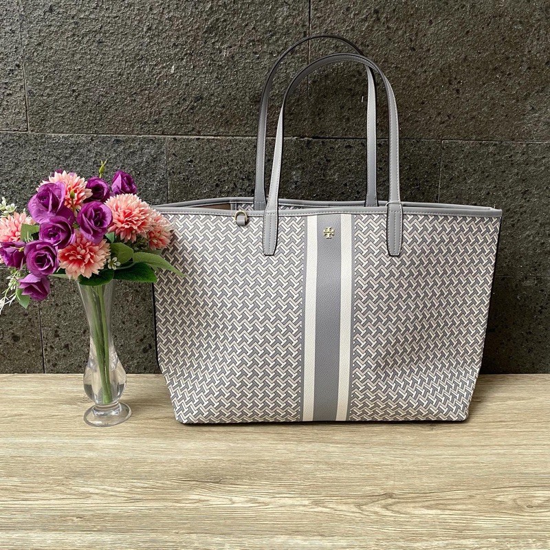 TAS TOTEBAG WANITA TORY BURCH T ZAG TOTE BAG ORIGINAL