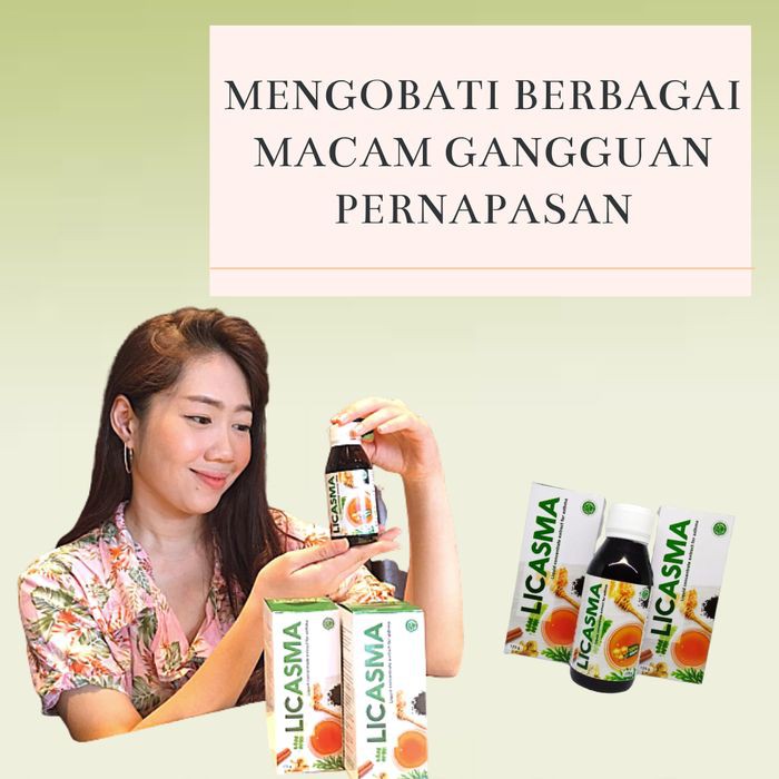 Obat Herbal Alami Asma Sesak Nafas Terlaris Licasma
