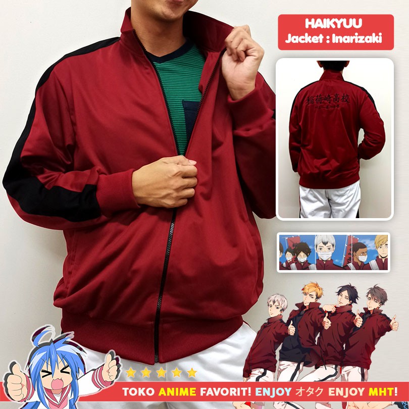 Jaket Anime Haikyuu Inarizaki Atsumu Osamu Miya