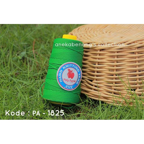 Benang Rajut Poly Apel / Apple Yarn - 1825 (Hijau Spring)