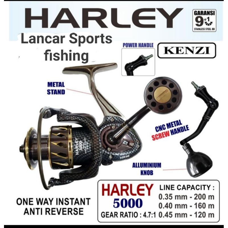REEL KENZI HARLEY 5000