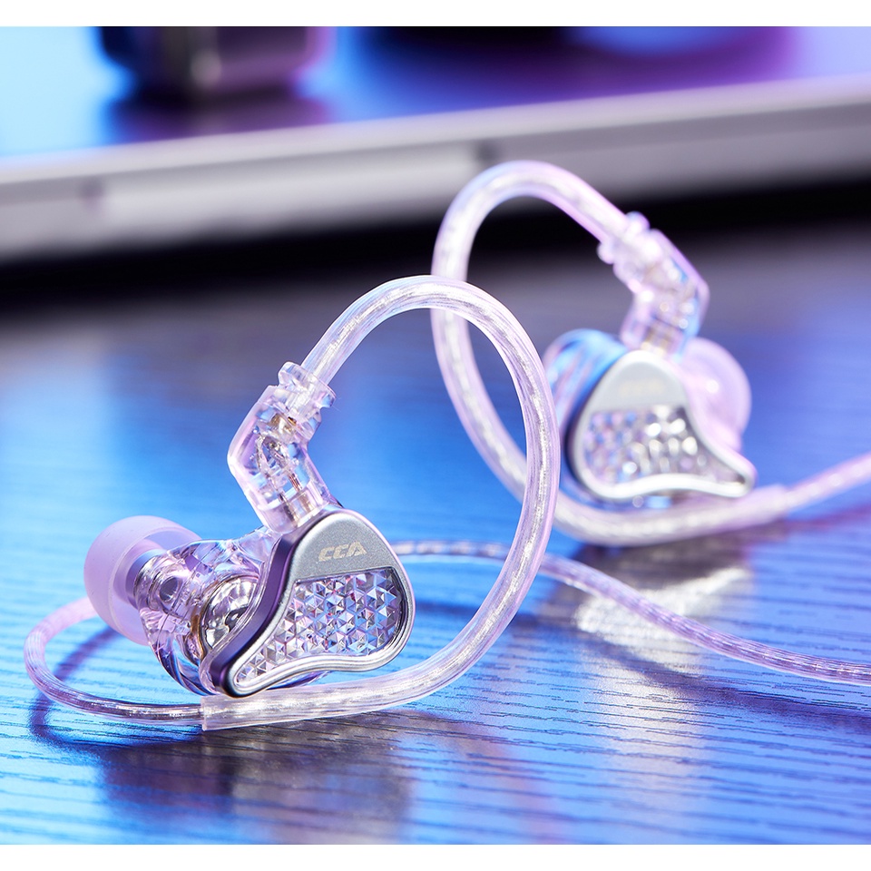 Cca LYRA Headset Earphone Earbuds Musik Bass In Ear HiFi Noise Canceling Bahan Metal Dengan Microphone