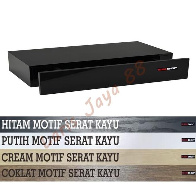 Rak Dinding Ambalan Laci 60x20x5.5cm