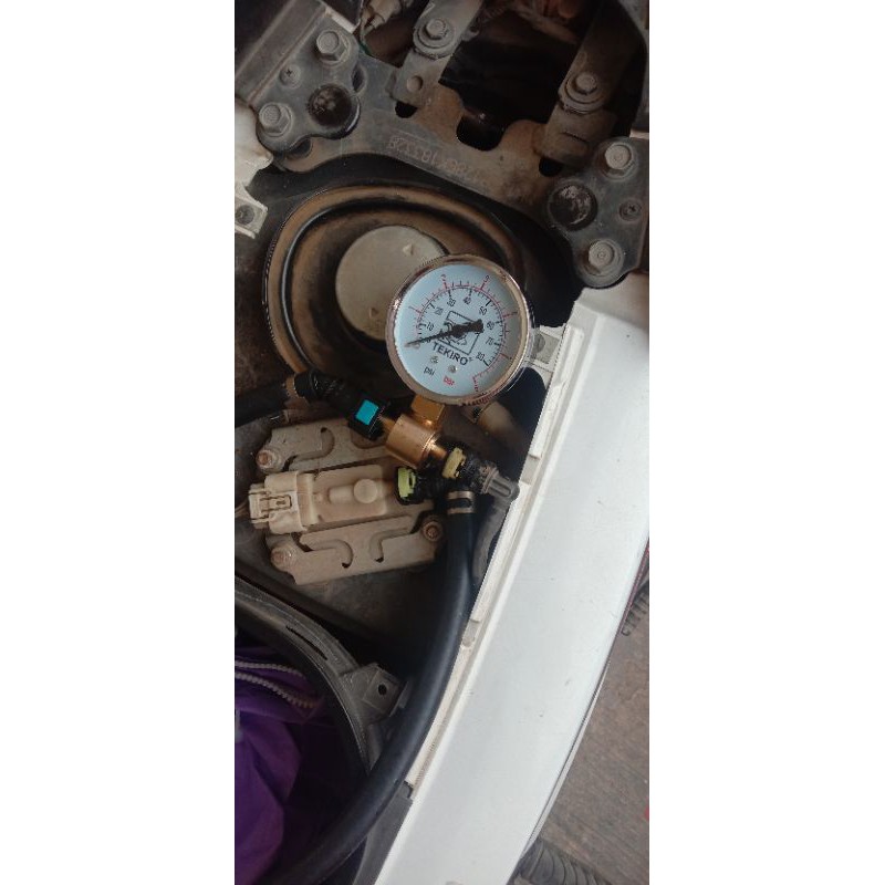 FUELPUMP TESTER alat ukur tekanan bahan bakar motor injeksi universal