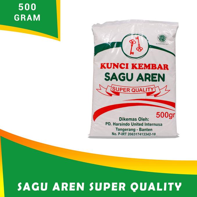 

Diskon Tepung Sagu Aren cap KUNCI KEMBAR 500 gr Diskon