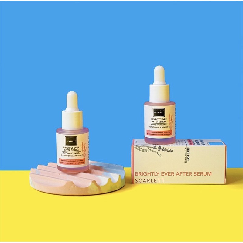 ORI BPOM scarlett serum series acne / brighty ever after jerawat pemutih wajah scarlet pencerah