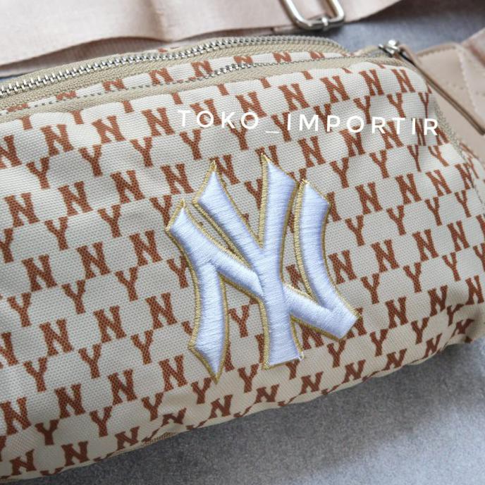 Gilaa Waistbag Ny Monogram Mlb Korea - Merah Bagus