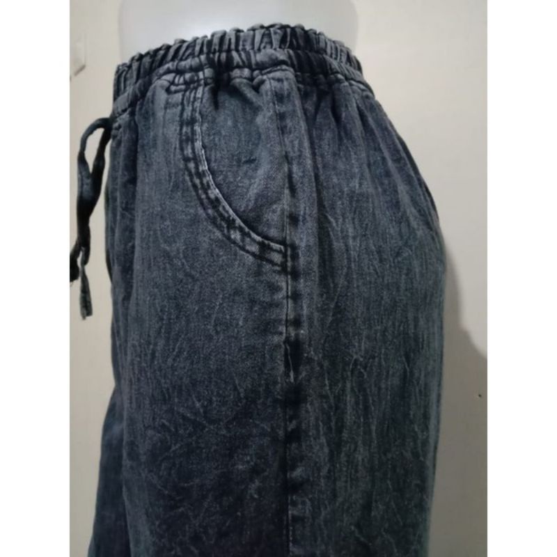 celana Baggy jeans wanita terbaru Ikado Baggy pants