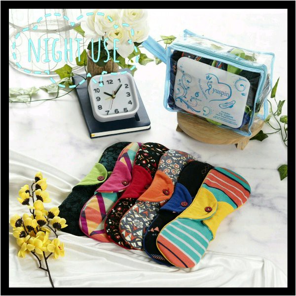 YUSPIN NIGHT USE (Pembalut Kain Cuci Ulang)