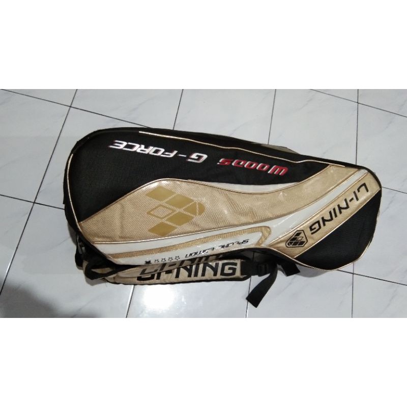tas badminton lining anniversary original jumbo tas raket jumbo ransel