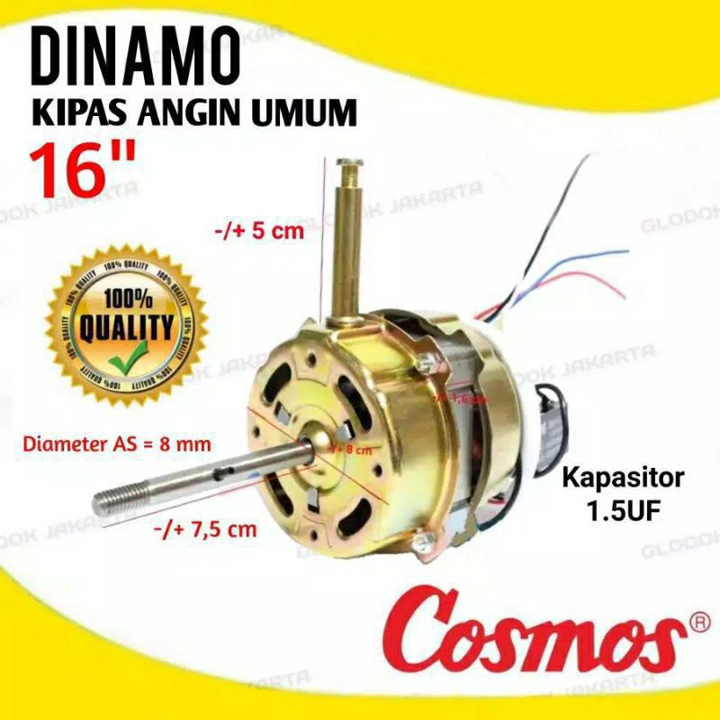 Motor Dinamo Kipas Angin 16 Merk COSMOS  Lainnya