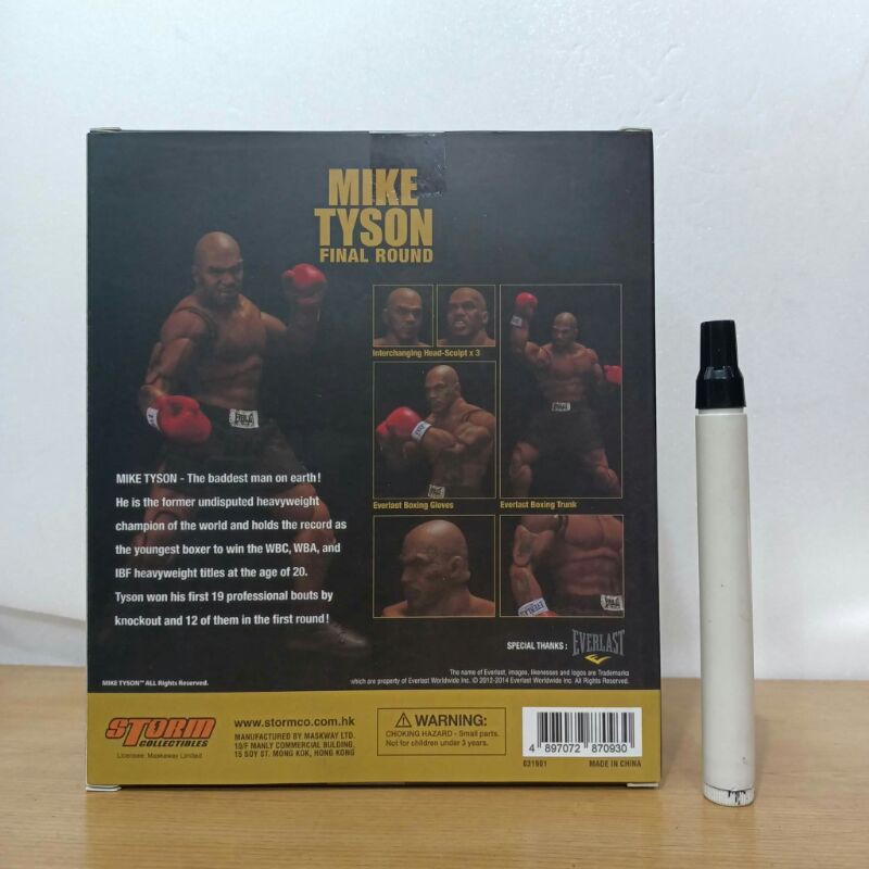 Figure Mike tyson final round Legend of boxing