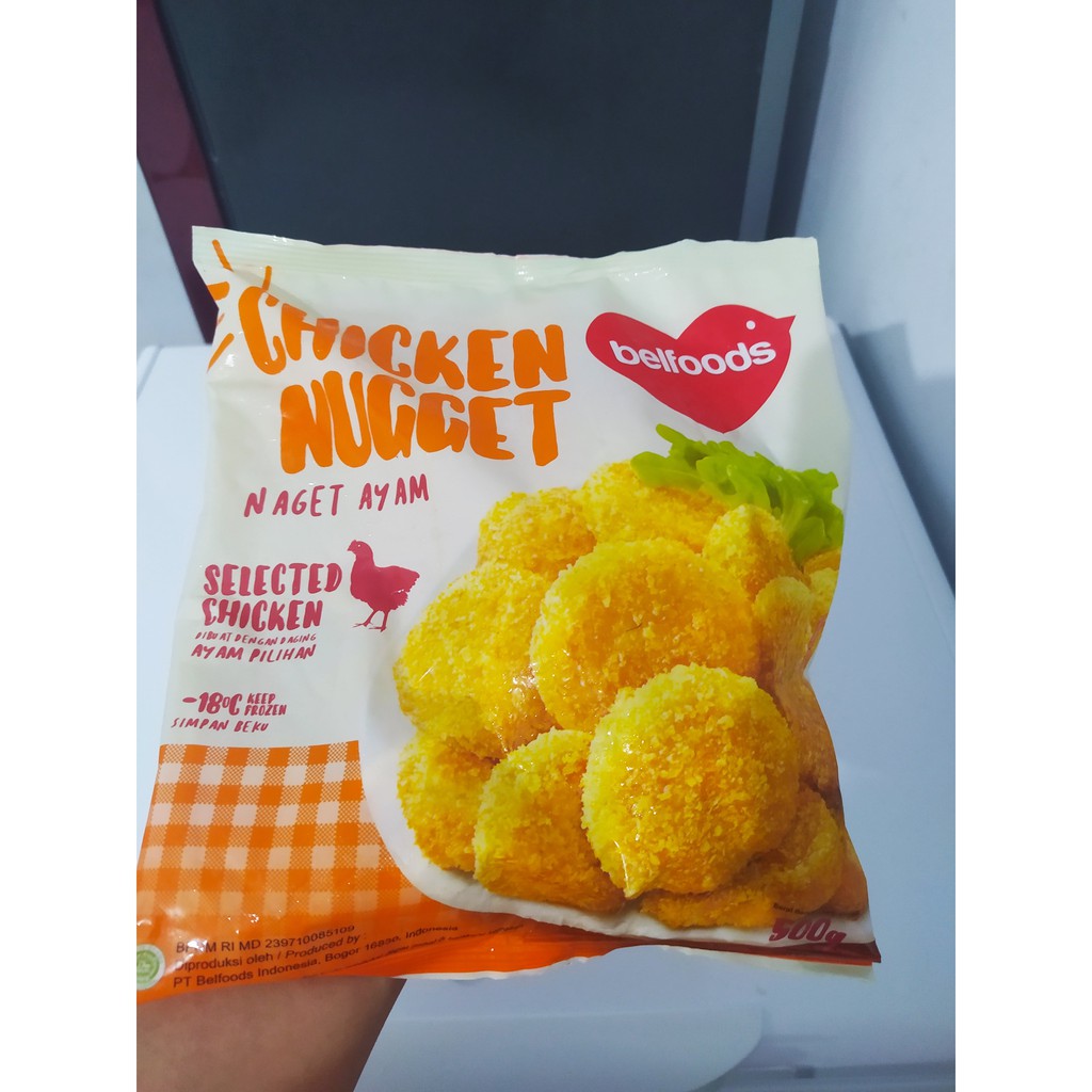 

BELFOODS CHICKEN NUGGET FAVORITE -- 500GR -- TERMURAH