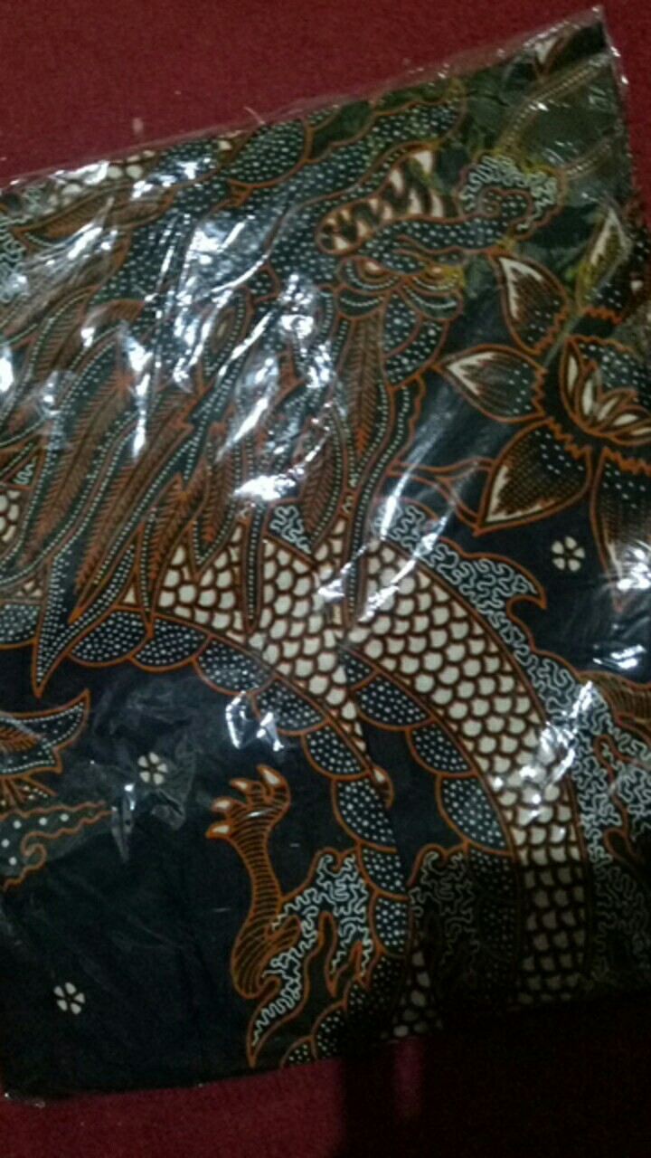Batik Couple Keluarga Modern - Seragam Batik Ori Ndoro Nogo Ageng Size Jumbo -batik Pekalongan