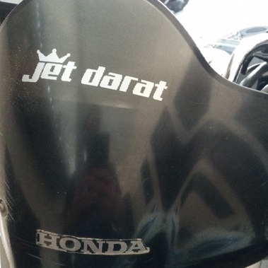 STIKER MOTOR RX KING STIKER CUTTING LOGO JET DARAT PARIASI MOTOR HELM KREN KEKINIAN COD STIKER ANTI AIR VIRAL