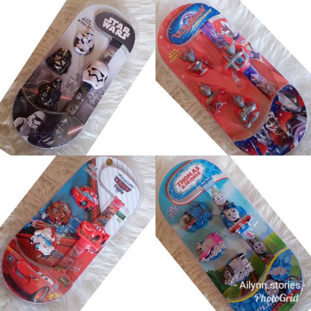 Jam Tangan Anak Karakter Heroes umur 3+