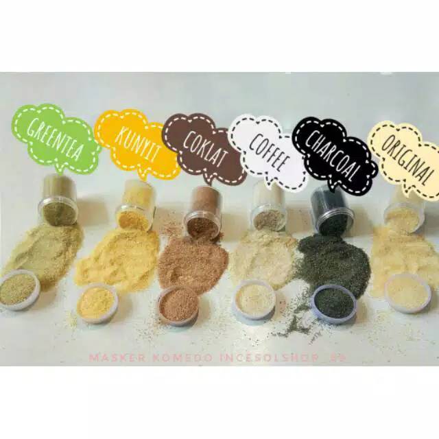 MASKER KOMEDO GELATIN SAPI HALAL BPOM 15 gram