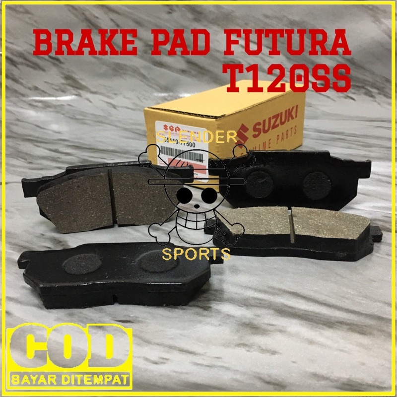 BRAKE PAD FUTURA - BRAKE DISC PAD SUZUKI FUTURA - KAMPAS REM DEPAN FUTURA / T120SS