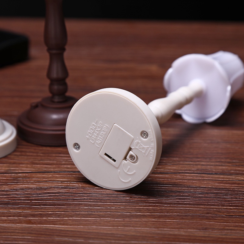 Retro LED Night Light European Style Bedroom Mini Electronic Table Lamp Bedroom Decoration