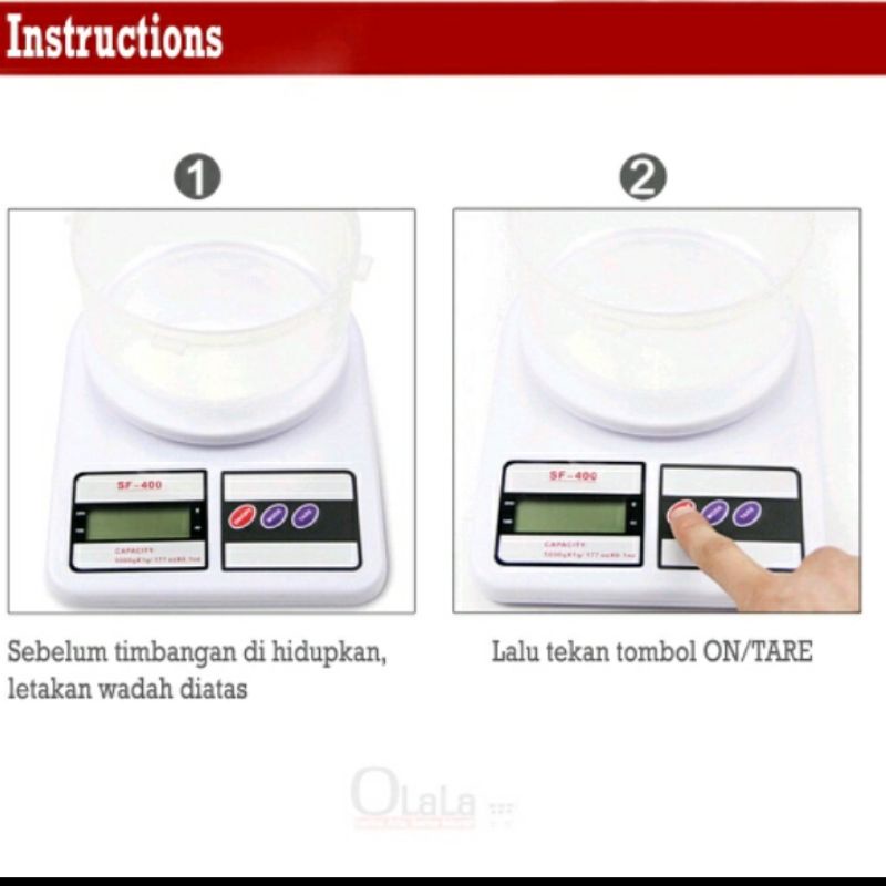 Timbangan Dapur Digital