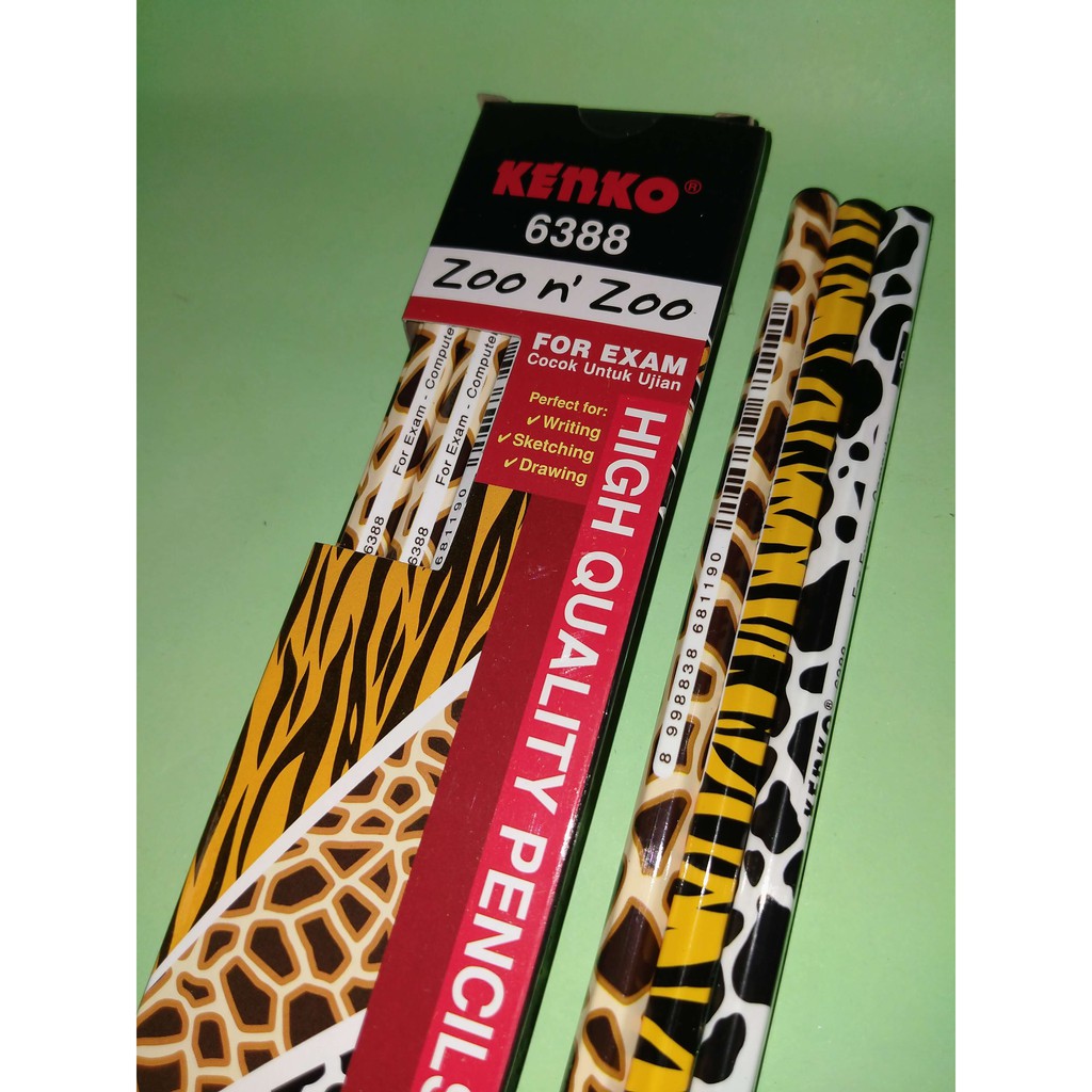 

Kenko Pensil 2B 6388 Zoo 'n Zoo