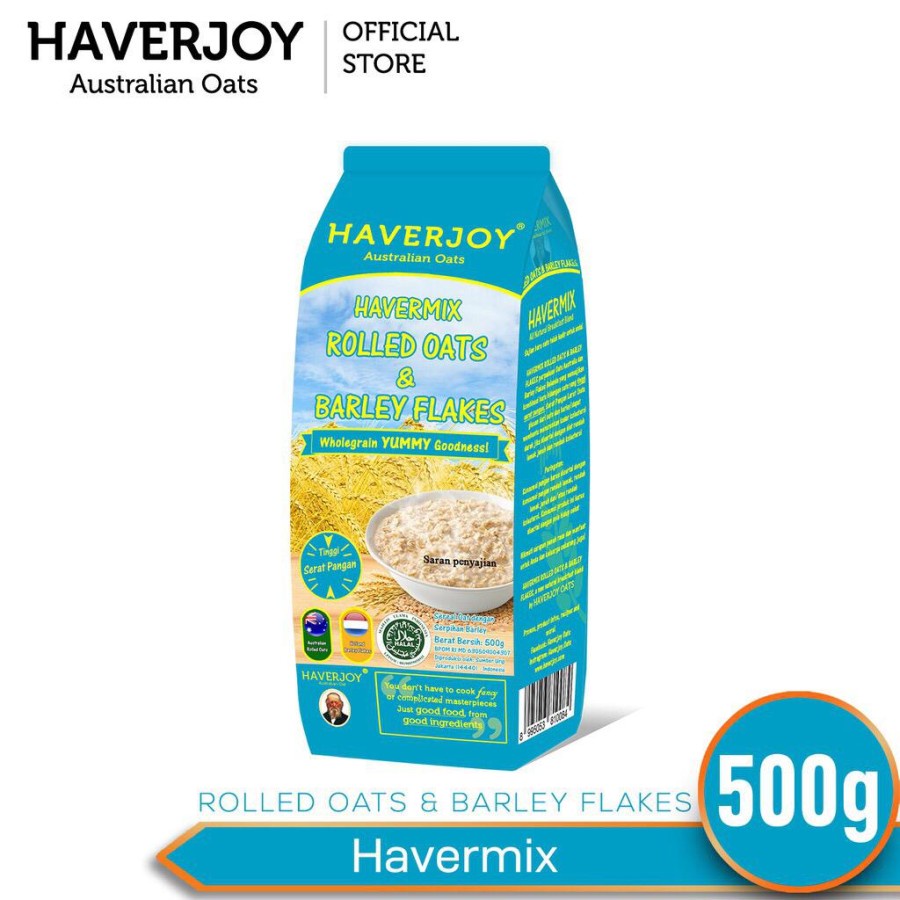 Haverjoy Havermix Rolled Oats Oat and Barley 500Gr 500 Gr