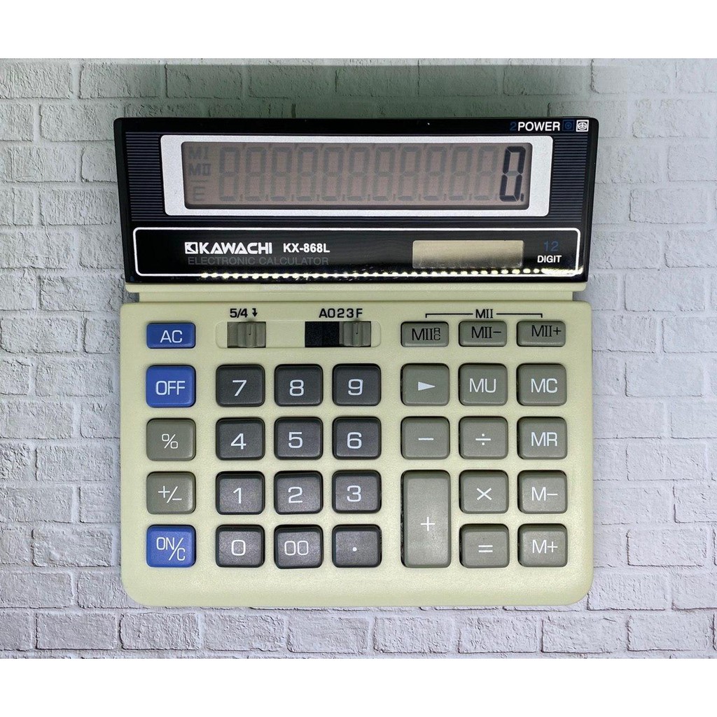 

KALKULATOR 12 DIGITS MERK KAWACHI KX868L