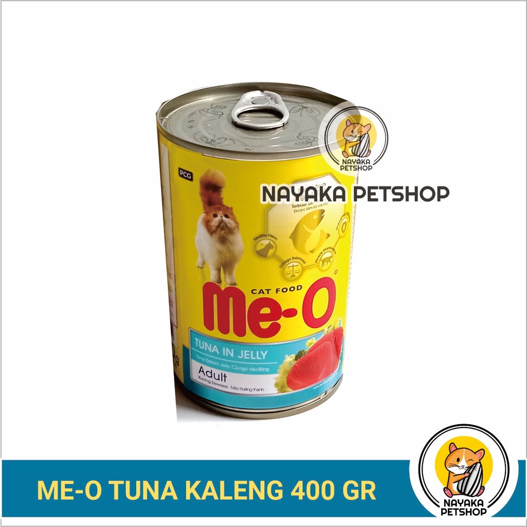 Meo Kaleng Tuna 400 gr Wet Food Makanan Kucing Basah Pakan Kitten