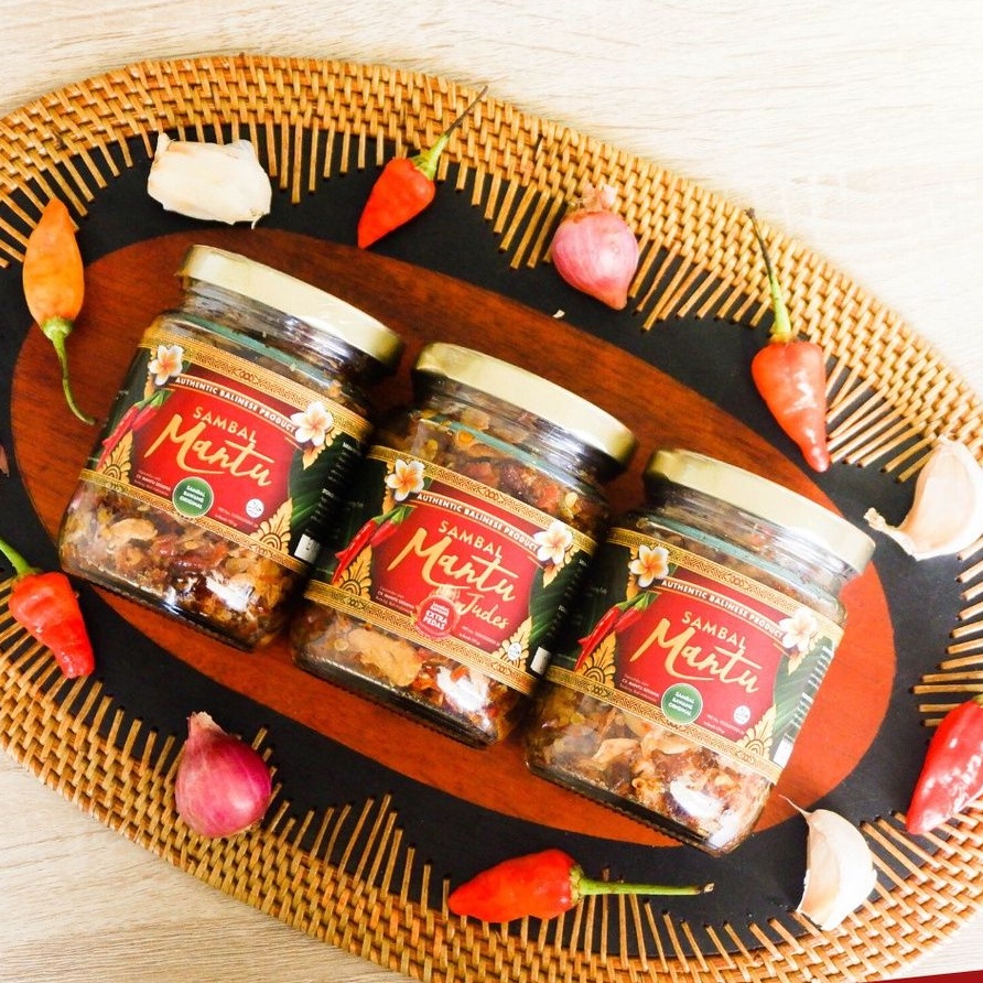 

PAKET SAMBALMANTU JUDES ISI 3 BOTOL SAMBAL MBE KHASBALI ENAK