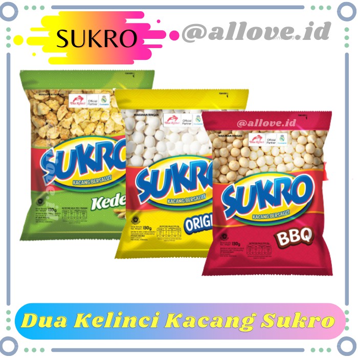 

Dua Kelinci Kacang Sukro 120 Gr
