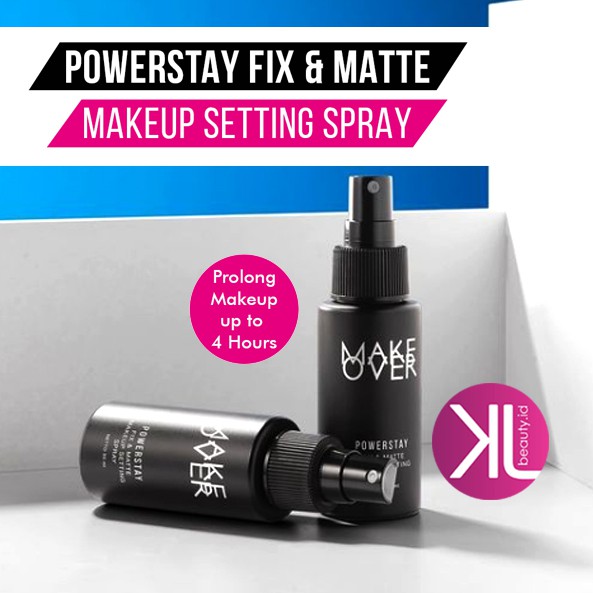 MAKE OVER Powerstay Fix &amp; Matte Makeup Setting Spray