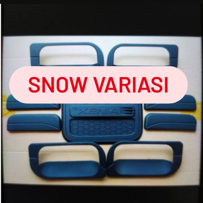 Paket OUter Handle Tank Cover Xenia lama hitam