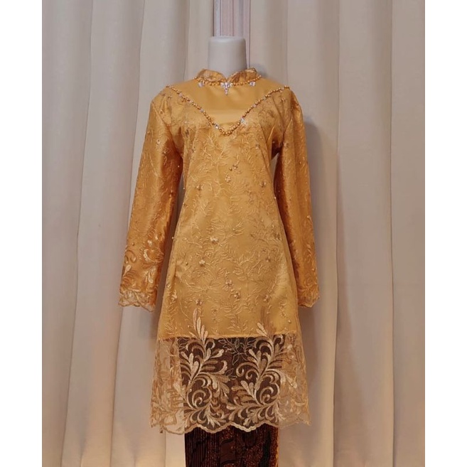 Kebaya tunik v/kebaya ibu/kebaya wisuda/kebaya besan