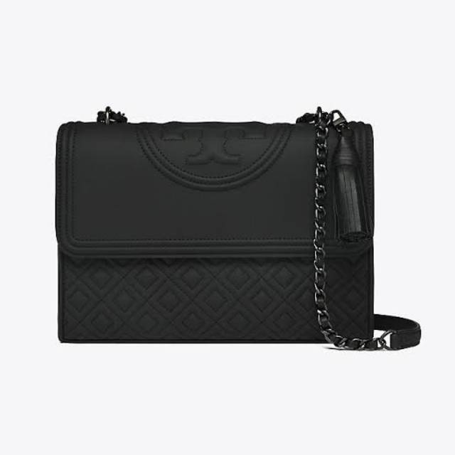 tory burch fleming matte black