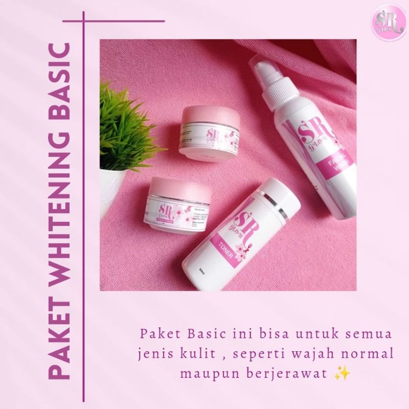 SR GLOW - SKINCARE SR GLOW 100% ORIGINAL - SR GLOW PAKET BASIC