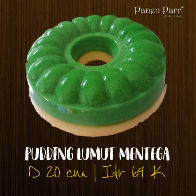 

Puding Lumut Mentega