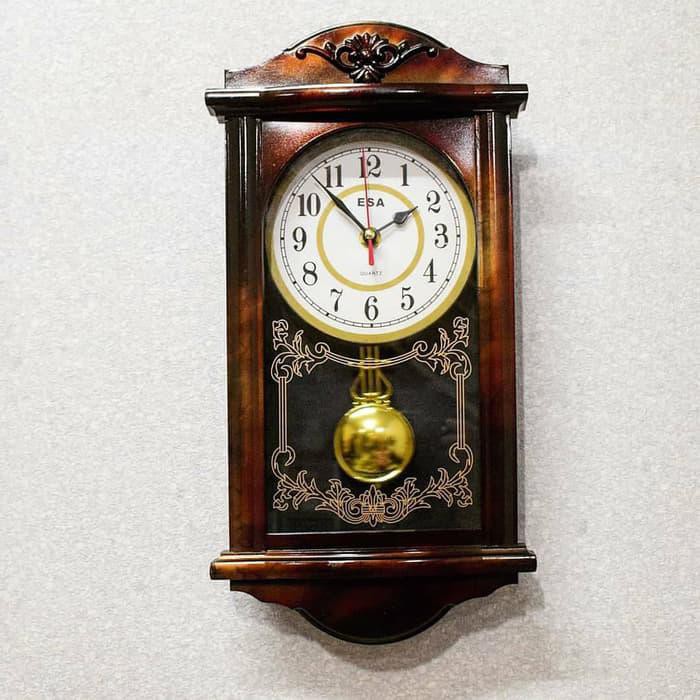 Jam Dinding Esa ( bandul bisa bergoyang)